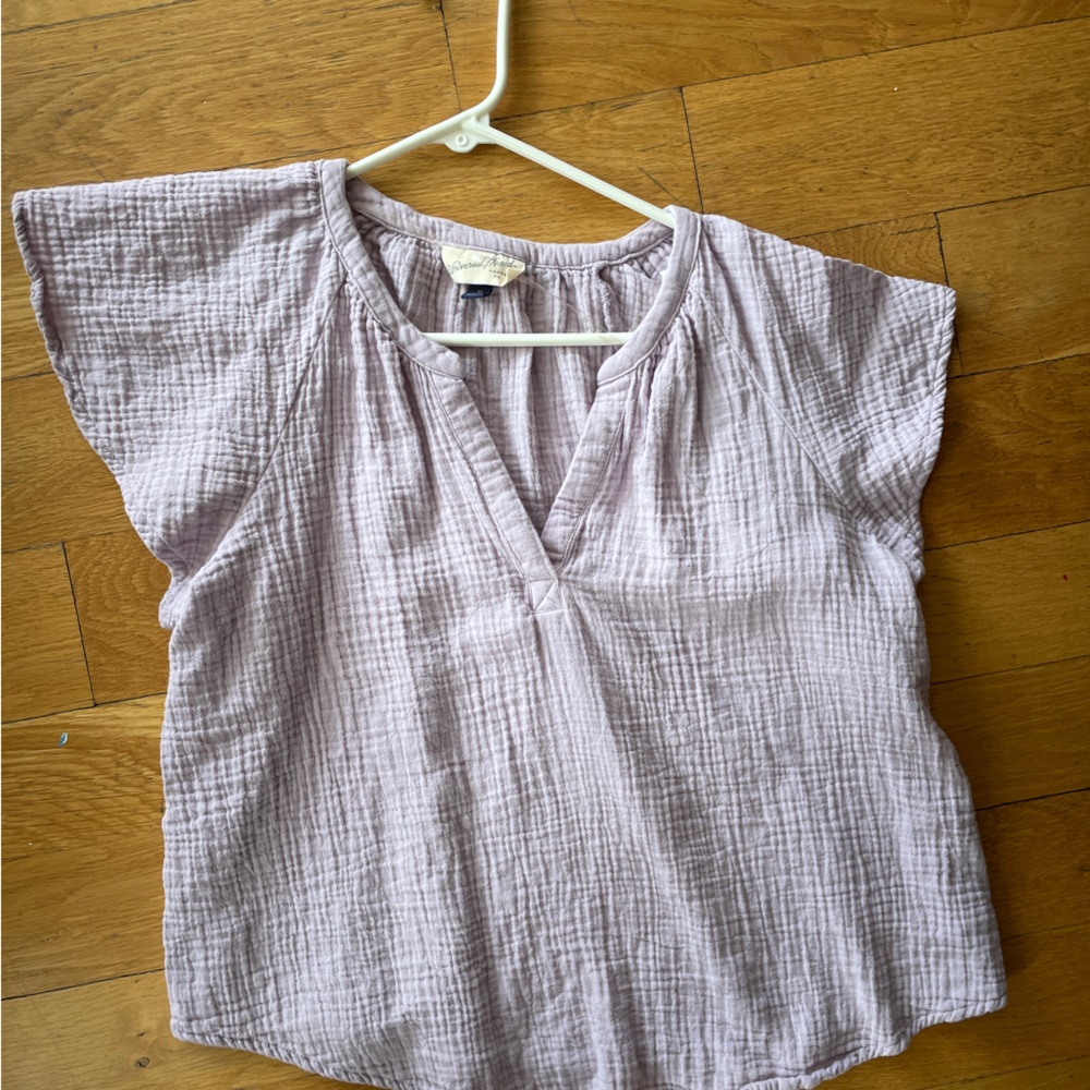 Universal Thread purple crop top